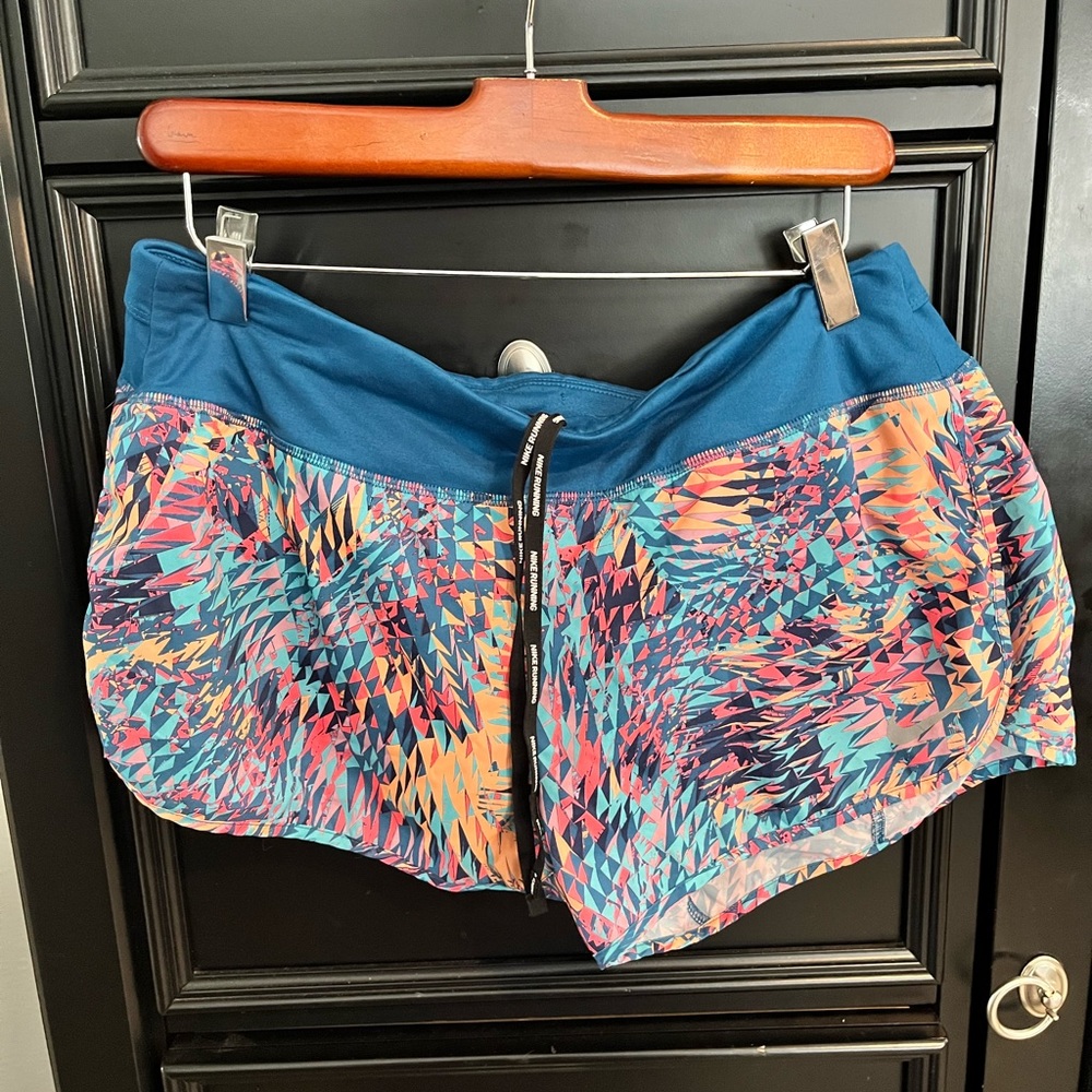 Nike DrifFit Multi Colored Run Short